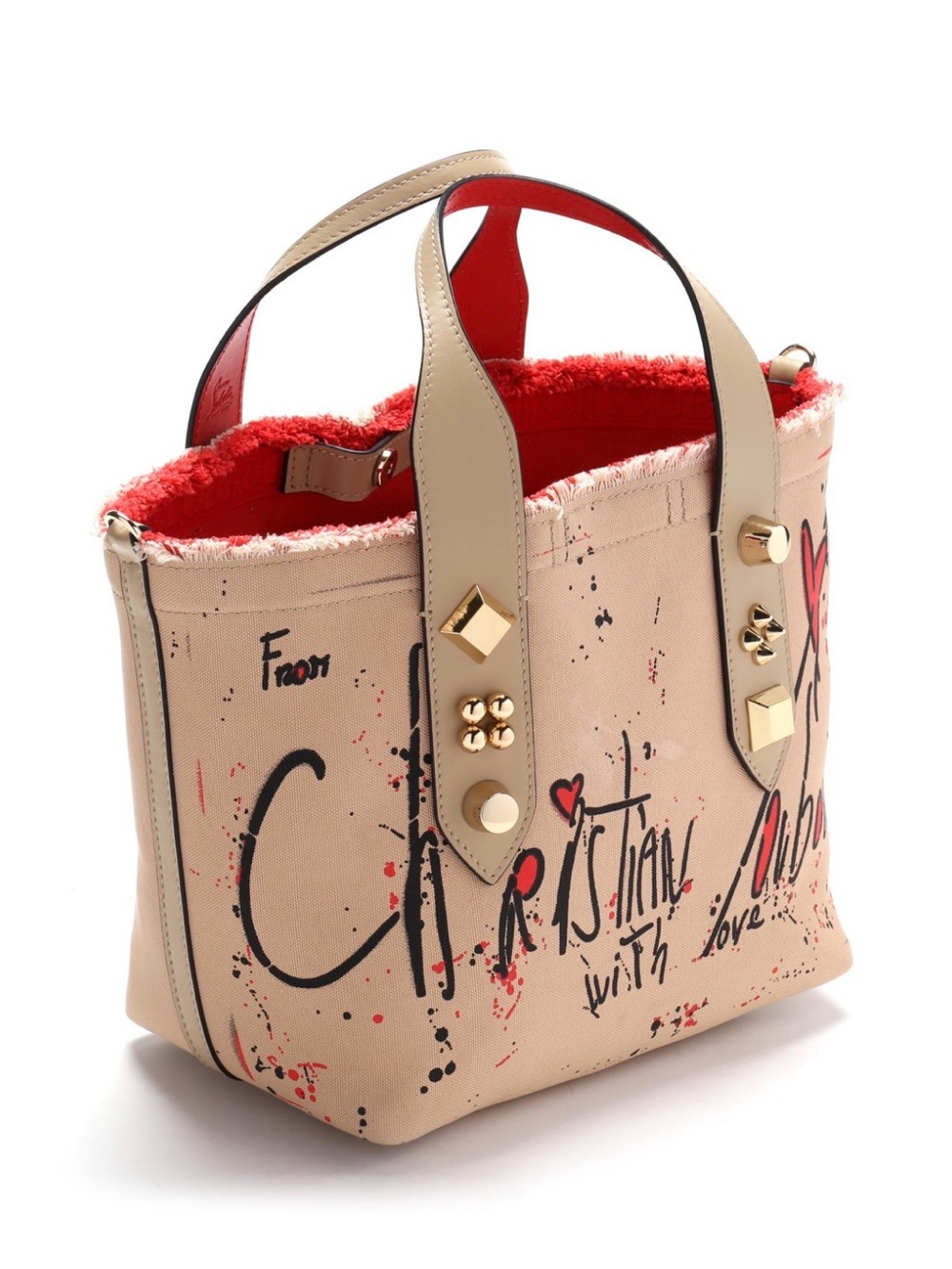 Christian Louboutin Frangibus small canvas tote - Picture 5 of 11